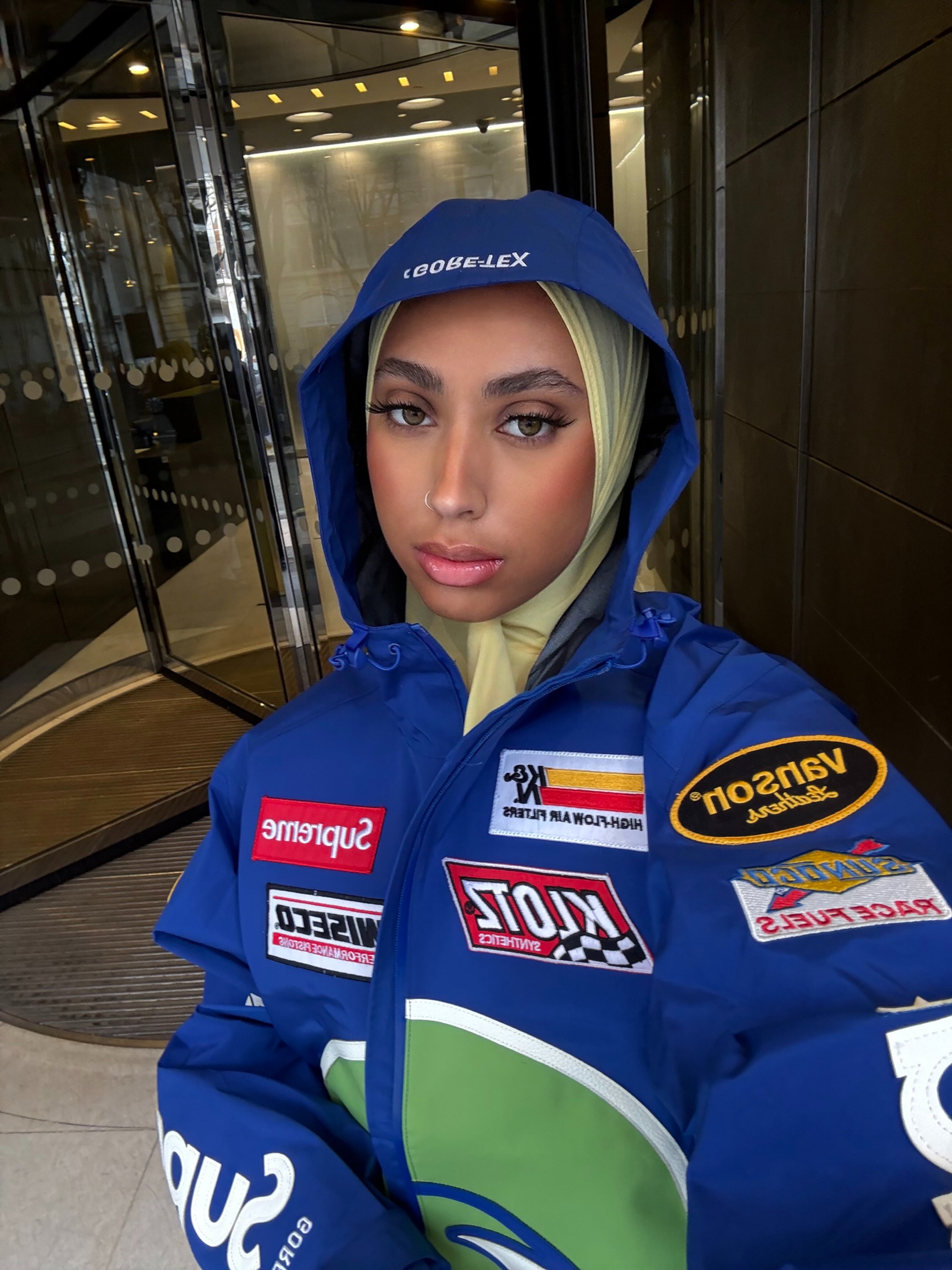 Set khalyssa - Abaya + Khimar - Jaune pastel