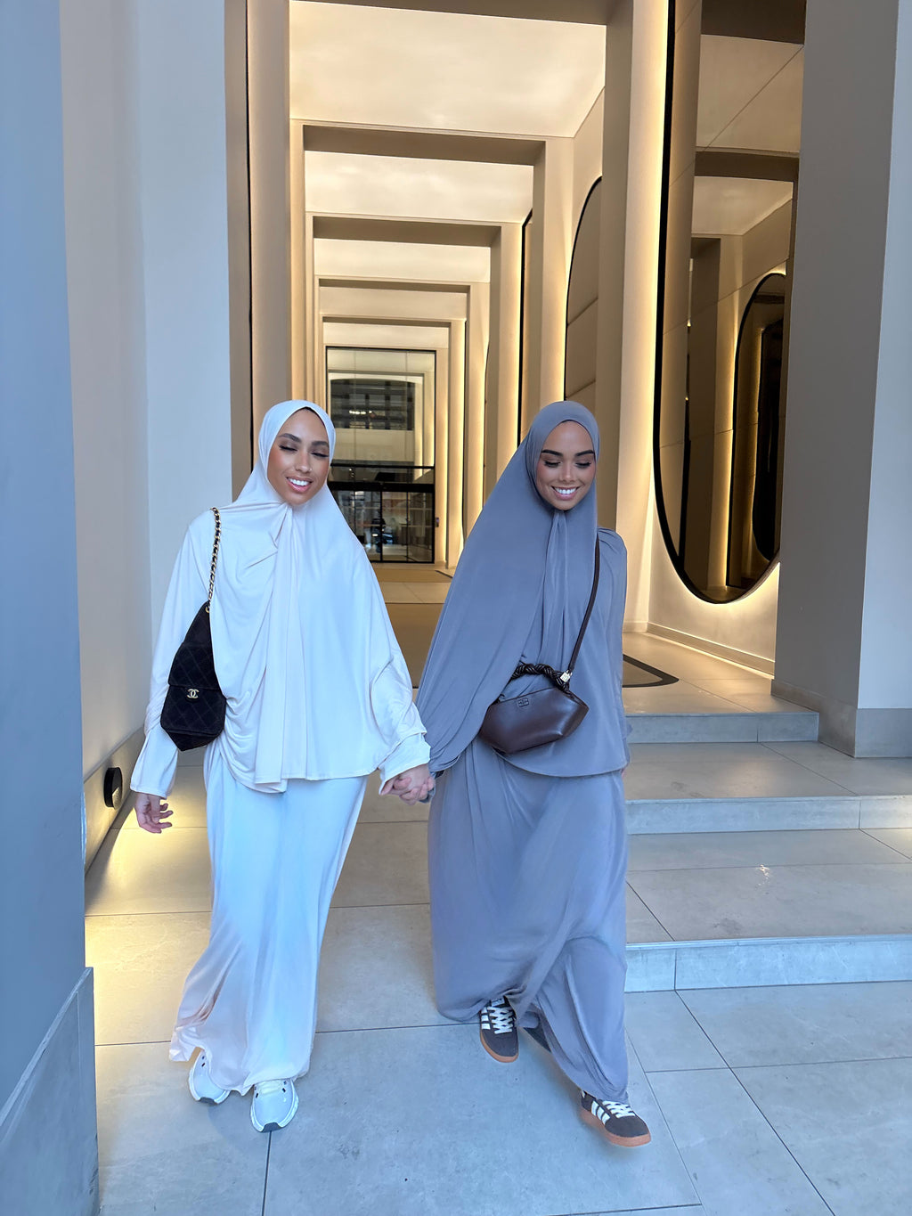 Set khalyssa - Abaya + Khimar - Taupe