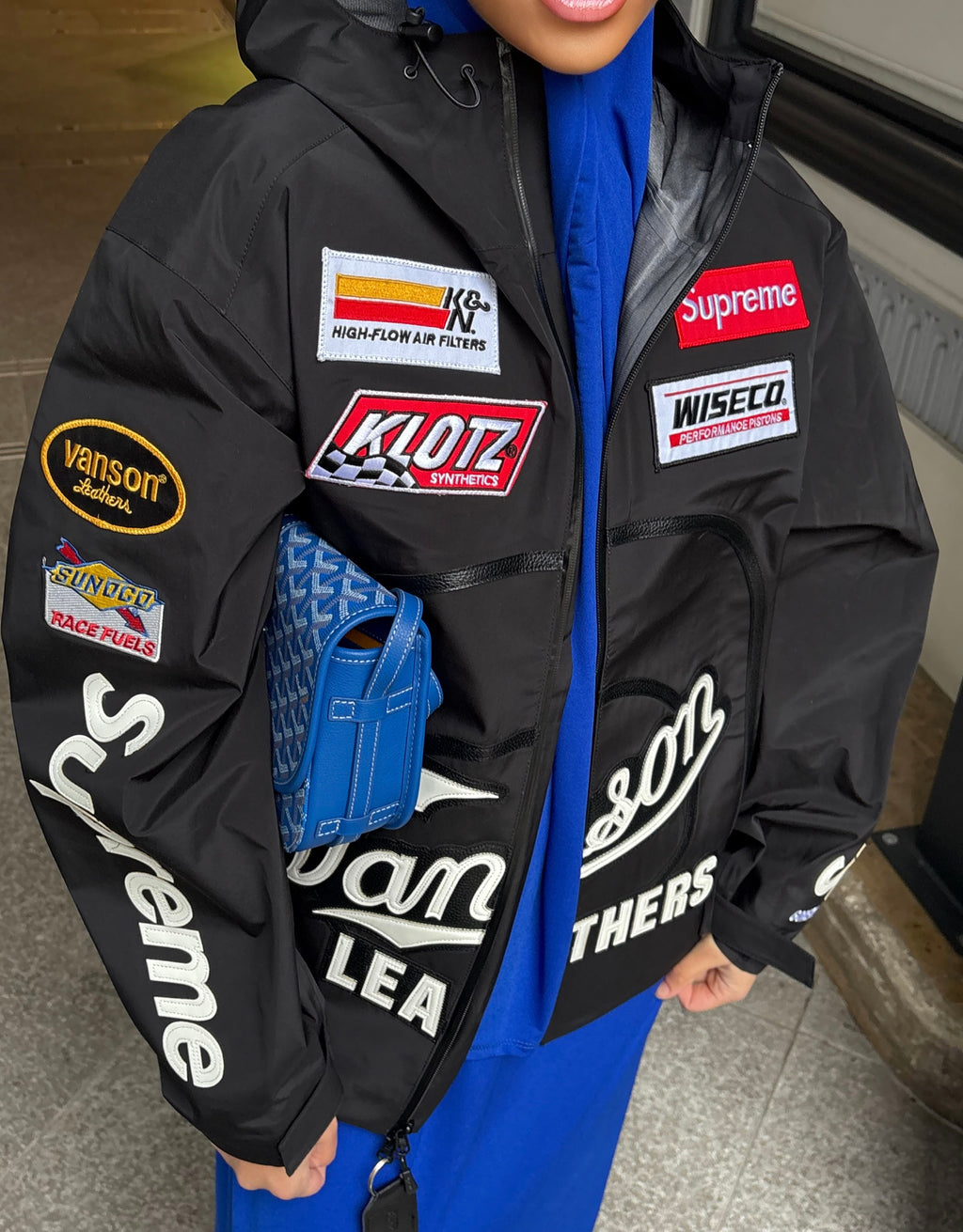 Set khalyssa - Abaya + Khimar - Bleu Royal