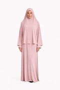 Set khalyssa - Abaya + Khimar - Rose